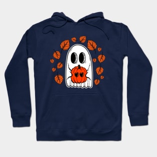 Autumn sad ghost Hoodie